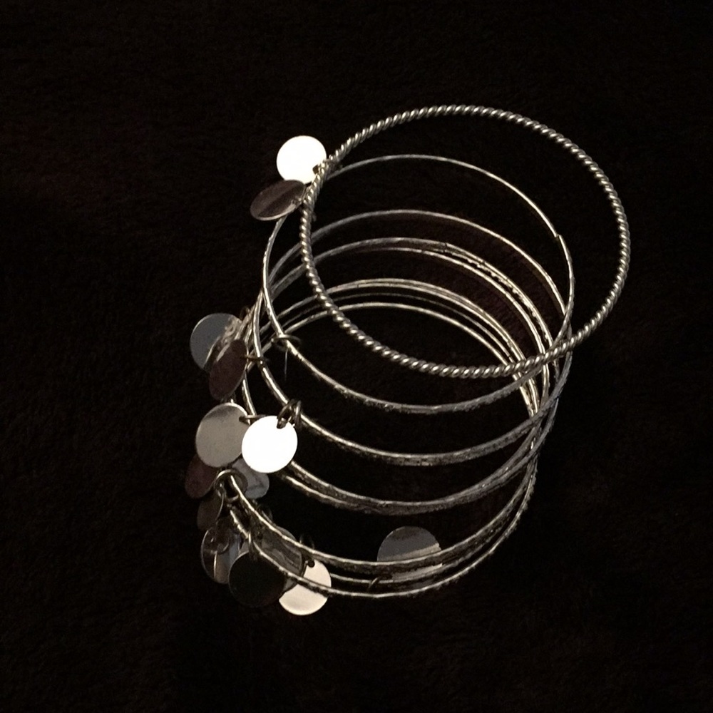 New set of 9 bracelets sold all together